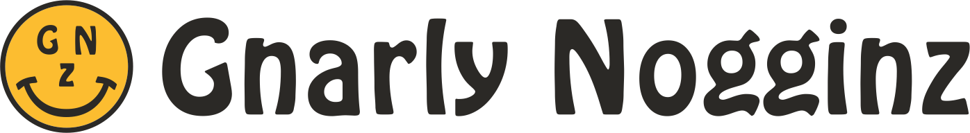 Square Logo - Gnarly Nogginz Helmet Characters #NOGZ